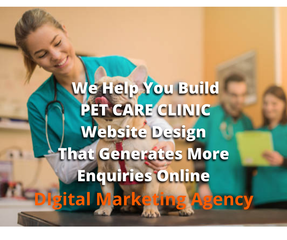 Pet Care Clinic Website Design